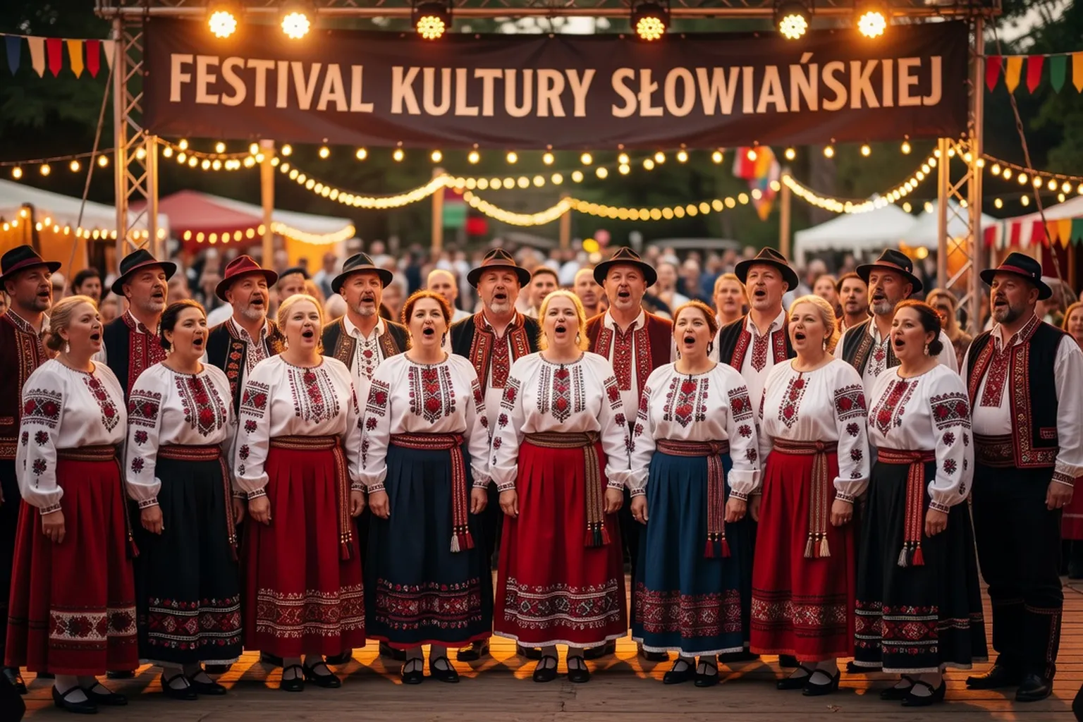 Musicien russe jouant de la balalaïka traditionnelle en costume folklorique lors d'un festival culturel