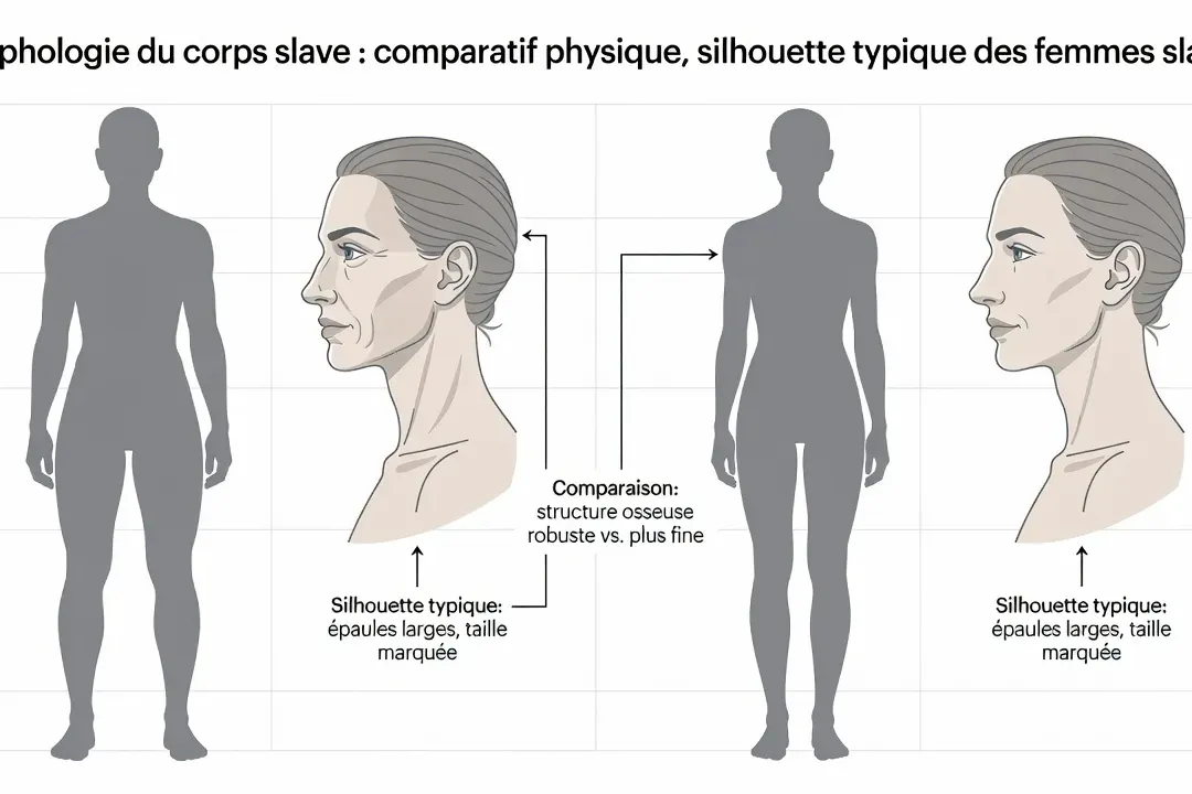 Caractéristiques morphologiques des peuples slaves comparées